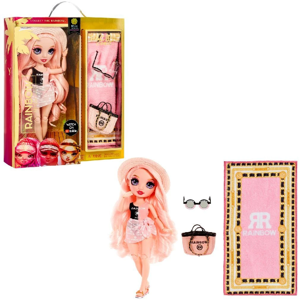 Rainbow High Pacific Coast Fashion Bella Parker 8 Rainbow High Pacific Coast Fashion Bella Parker - Afbeelding 6