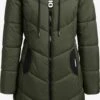 Khujo Wintermantels Wintermantel ARIBAY3 LIGHT Dames Kaki -Serax Shop 0251d68319c98c52b361a7dedcda47ed