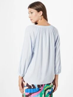 Part Two Blouses Met Korte Mouw Blouse Milean Dames Lichtblauw -Serax Shop 031678ad1e8eaea55426ba43868ee9f0