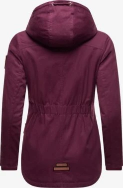 Marikoo Winterjassen Winterjas Bikoo Dames Wijnrood -Serax Shop 04034392d7f1aa78d7f1e32d7df8ddf7