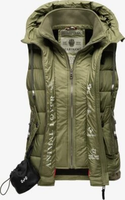 Marikoo Bodywarmers Bodywarmer Taisaa Dames Kaki 12 Marikoo Bodywarmers Bodywarmer Taisaa Dames Kaki -Serax Shop 056ae9c4c2a37e4a2c12c9492ca0c8b7