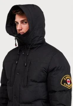 Oshawa Puffer Parka Jacket - Winterjas - Black -Serax Shop 0bd4230a569145f092fc1d10a175e9ec