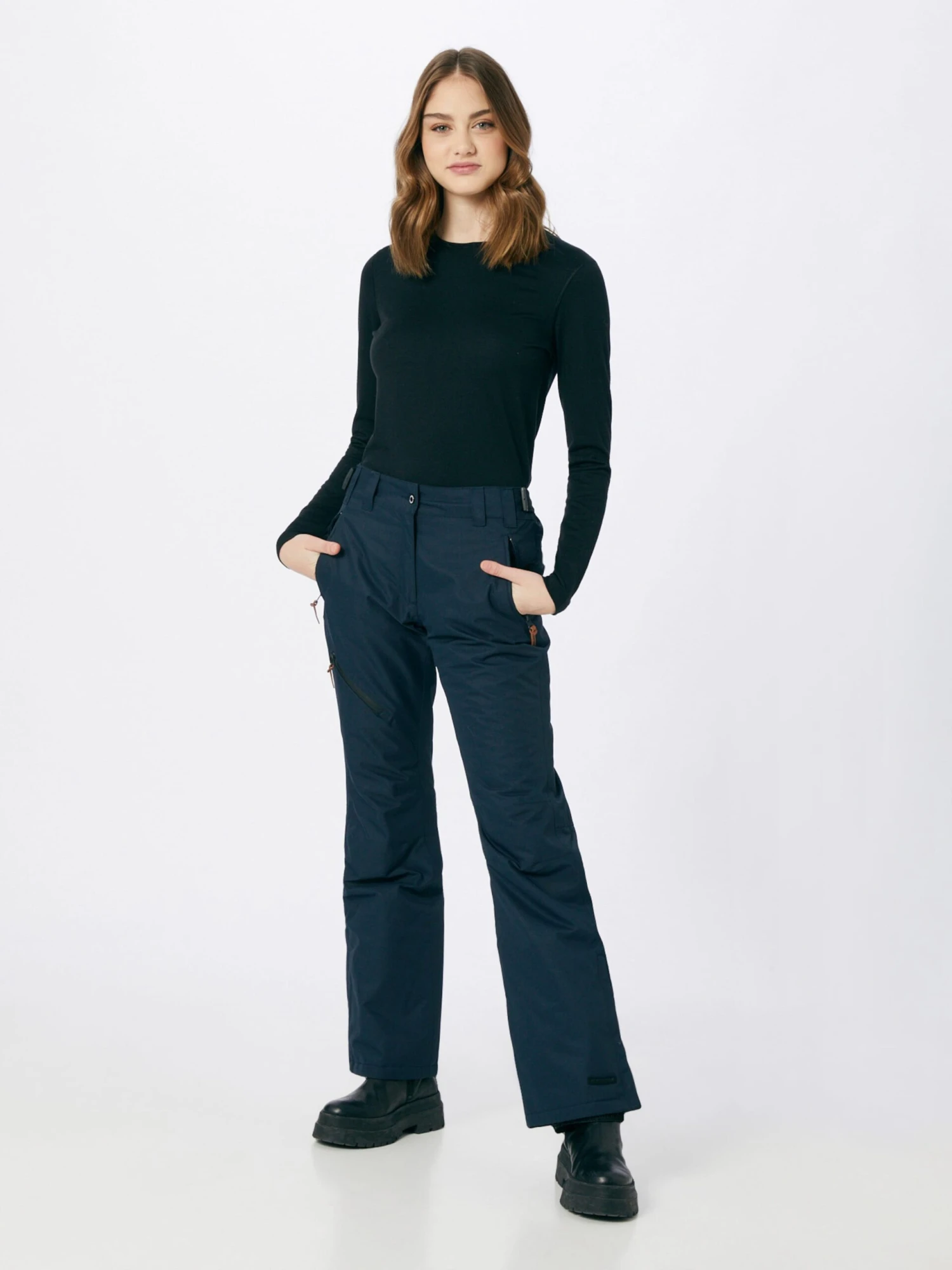 Icebreaker Shirts Functioneel Shirt Oasis Dames Zwart 6 Icebreaker Shirts Functioneel Shirt Oasis Dames Zwart - Afbeelding 4