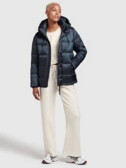 Khujo Winterjassen Winterjas Evona Dames Nachtblauw -Serax Shop 0c8f75fe36ce7d932bb3a8fc5aa62f13