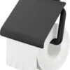 Tiger Carv - Toiletrolhouder Met Klep - Zwart -Serax Shop 1004x1200