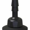 Deluxe 360° Swivel Suction Cup Plug – Black