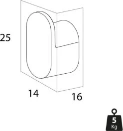 Tiger Carv - Handdoekhaak Klein (2 Stuks) - 1,6 X 1,4 X 2,5 Cm - Zwart -Serax Shop 1129x1200