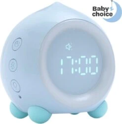 BabyZchoice® Slaaptrainer Voor Kinderen - Kinderwekker - Slaaptrainers - Nachtlampje - Blauw -Serax Shop 1185x1200