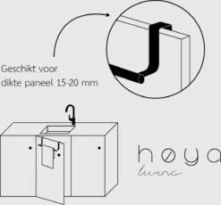 Handdoekstang VALI - 23cm - ZWART (keukenrekje - Handdoekhouder - Handdoekstang - Kastdeur Handdoekrek - Keukenkast Deur Handdoek/Vaatdoek Houder - Deurhanger - Deurhaak Keuken) 9 Handdoekstang VALI - 23cm - ZWART (keukenrekje - Handdoekhouder - Handdoekstang - Kastdeur Handdoekrek - Keukenkast Deur Handdoek/Vaatdoek Houder - Deurhanger - Deurhaak Keuken) -Serax Shop 1200x1115