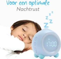 BabyZchoice® Slaaptrainer Voor Kinderen - Kinderwekker - Slaaptrainers - Nachtlampje - Blauw -Serax Shop 1200x1156