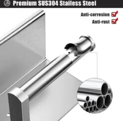 BOTC Toiletrolhouder Met Handdoekhaakjes - Toiletrolhouder - Toiletrolhouder - Zelfklevend / Boren / Zonder Boren - RVS - Zliver 14 BOTC Toiletrolhouder Met Handdoekhaakjes - Toiletrolhouder - Toiletrolhouder - Zelfklevend / Boren / Zonder Boren - RVS - Zliver -Serax Shop 1200x1184