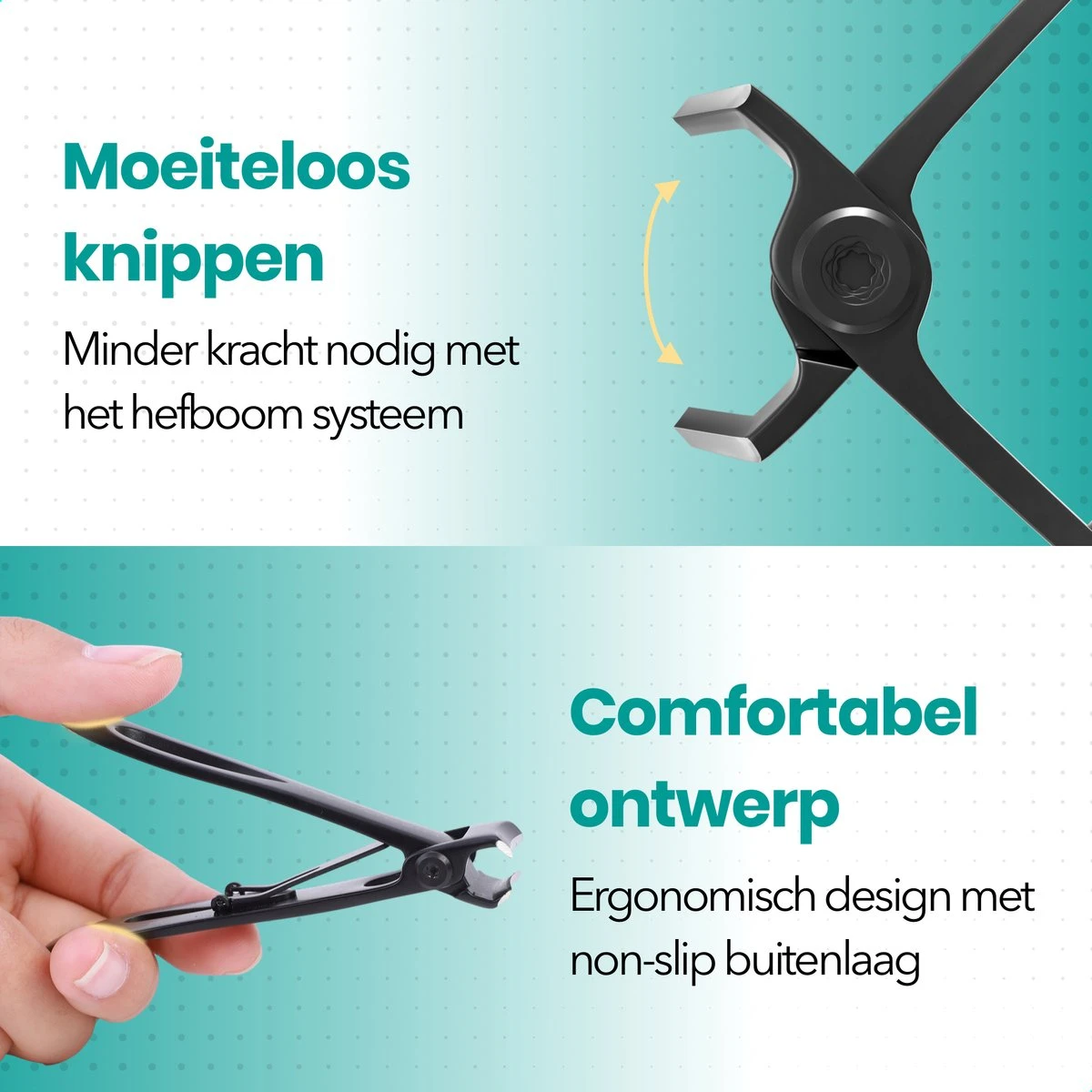 FreshDragon Nagelknipper Set Met Nagelvijl - Nagelset Tegen Kalknagels - Nageltang - Teennagelknipper 3 FreshDragon Nagelknipper Set Met Nagelvijl - Nagelset Tegen Kalknagels - Nageltang - Teennagelknipper - Afbeelding 3