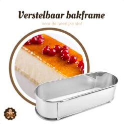 Sloffenring Taartvorm Set Met 8x Sloffenvorm Bakvorm En 1x Verstelbaar Bakframe – Slofvorm – Slofring – Slof Rond – Bakring Ovaal – Taartring – Kookring – Garneerring -Serax Shop 1200x1200 16