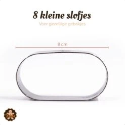 Sloffenring Taartvorm Set Met 8x Sloffenvorm Bakvorm En 1x Verstelbaar Bakframe – Slofvorm – Slofring – Slof Rond – Bakring Ovaal – Taartring – Kookring – Garneerring -Serax Shop 1200x1200 22