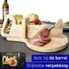 MikaMax Worst Guillotine - Worstsnijder - Worst Snijplank - Sausage Guillotine - Makkelijk Schoon Te Maken - RVS Mes - Bamboe - 30 X 19cm -Serax Shop 1200x1200 37