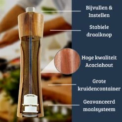 UNBOX Peper En Zoutmolen Set - Pepermolen - Zoutmolen - BBQ Accesoires - Acacia Hout - RVS 11 UNBOX Peper En Zoutmolen Set - Pepermolen - Zoutmolen - BBQ Accesoires - Acacia Hout - RVS -Serax Shop 1200x1200 42