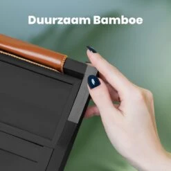 RelaxTub® Badplank - Badplank Voor In Bad - Badrek - Verstelbaar - Anti Slip - Badplank Zwart - Badplank Hout - Badrekje Inclusief Boekenhouder, Tablethouder & Spiegel -Serax Shop 1200x1200 99