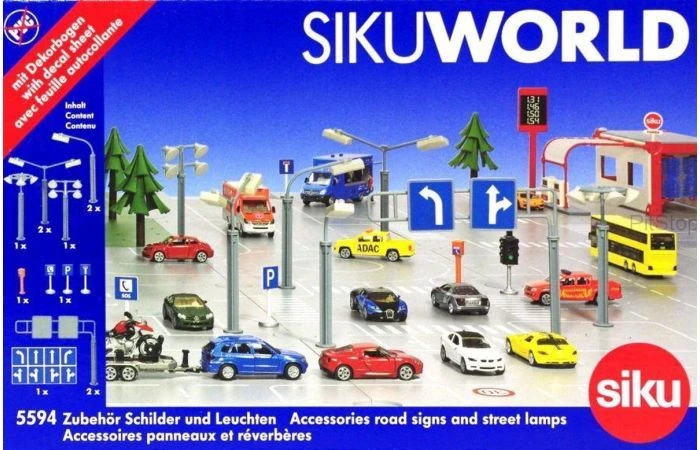 Siku 5594 World - Straatverlichting En Verkeersborden 7 Siku 5594 World - Straatverlichting En Verkeersborden - Afbeelding 5