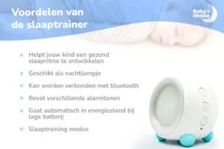 BabyZchoice® Slaaptrainer Voor Kinderen - Kinderwekker - Slaaptrainers - Nachtlampje - Blauw -Serax Shop 1200x800 2