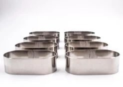 Sloffenring Taartvorm Set Met 8x Sloffenvorm Bakvorm En 1x Verstelbaar Bakframe – Slofvorm – Slofring – Slof Rond – Bakring Ovaal – Taartring – Kookring – Garneerring -Serax Shop 1200x845