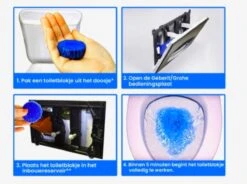 Merkloos Toiletblokjes Voor Inbouwreservoirs – WC-blokjes – Toiletblokken In Een Voordeelverpakking – 30 Stuks -Serax Shop 1200x895