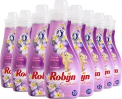 Robijn Creations Paarse Orchidee & Bosbessen Wasverzachter - 8 X 30 Wasbeurten - Voordeelverpakking -Serax Shop 1200x970