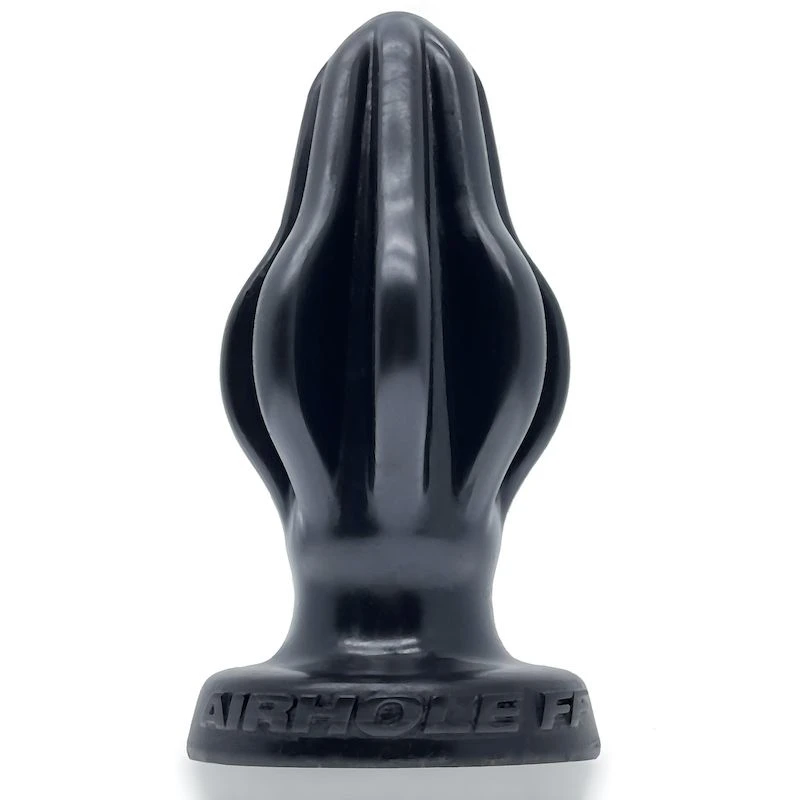 Oxballs Airhole FF Finned Buttplug - Zwart 1 Oxballs Airhole FF Finned Buttplug - Zwart
