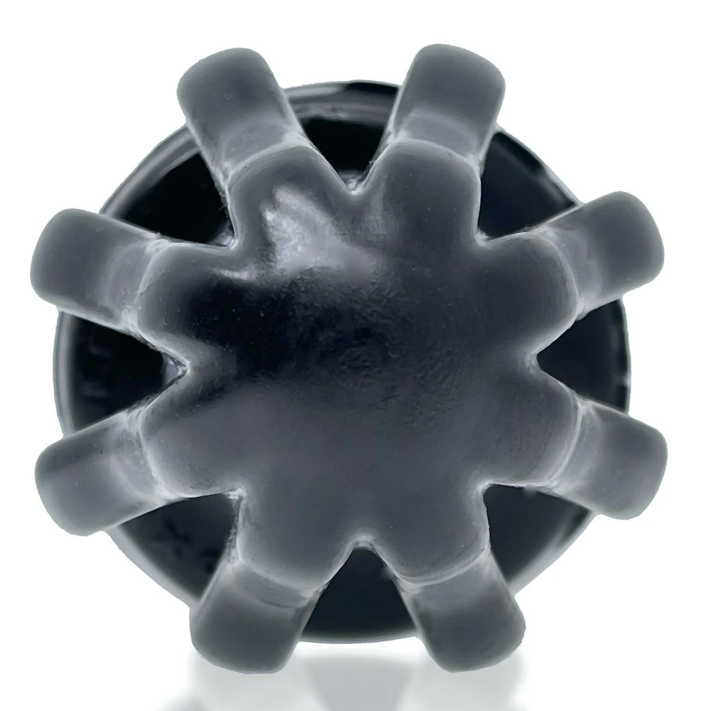 Oxballs Airhole FF Finned Buttplug - Zwart 2 Oxballs Airhole FF Finned Buttplug - Zwart - Afbeelding 2