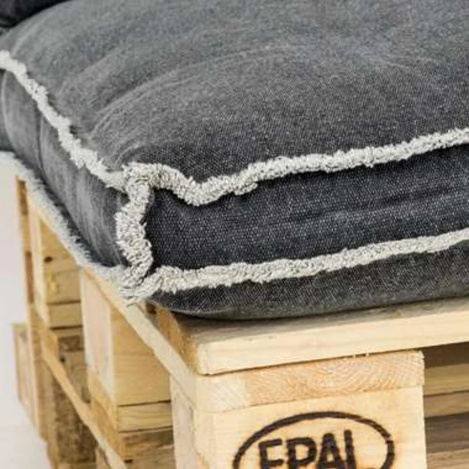 Unique Living Rugkussen Manouk Zwart - 120x40 Cm 6 Unique Living Rugkussen Manouk Zwart - 120x40 Cm - Afbeelding 4