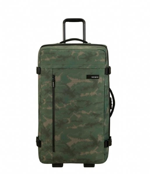 Samsonite Roader Duffle With Wheels 79/29 Camo Green 3 Samsonite Roader Duffle With Wheels 79/29 Camo Green