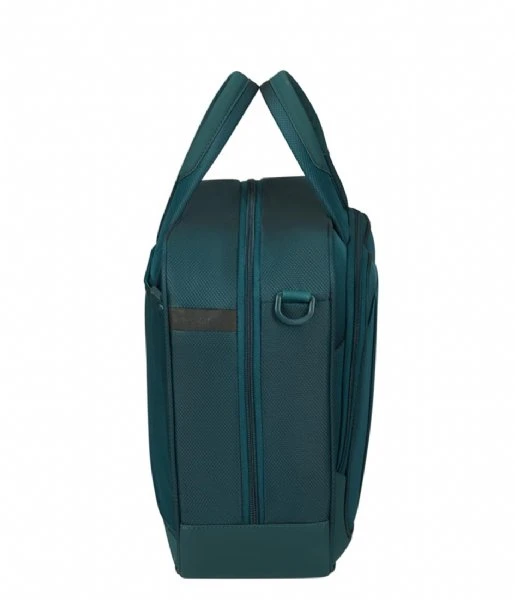 Samsonite Respark Laptop Shoulder Bag Petrol Blue 4 Samsonite Respark Laptop Shoulder Bag Petrol Blue - Afbeelding 3