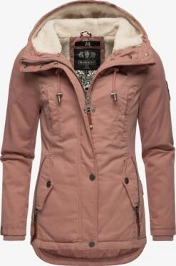 Marikoo Winterjassen Winterjas Bikoo Dames Bruin / Roestbruin