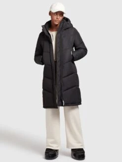 Khujo Wintermantels Wintermantel Limetta Dames Zwart -Serax Shop 1aaed78fde645ea5ba2004975bf8508c