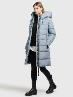 Khujo Wintermantels Wintermantel Jilias Dames Opaal -Serax Shop 2060df590d3850ff9f3d436ec642963d