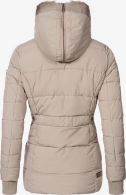 Marikoo Winterjassen Winterjas Nekoo Dames Nude -Serax Shop 211e5cf631b9e09f963a6e07e26e53f3