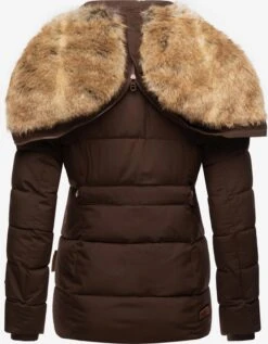 Marikoo Winterjassen Winterjas Nekoo Dames Bruin -Serax Shop 245066dd4ac3a3a940c08e291d0462f0