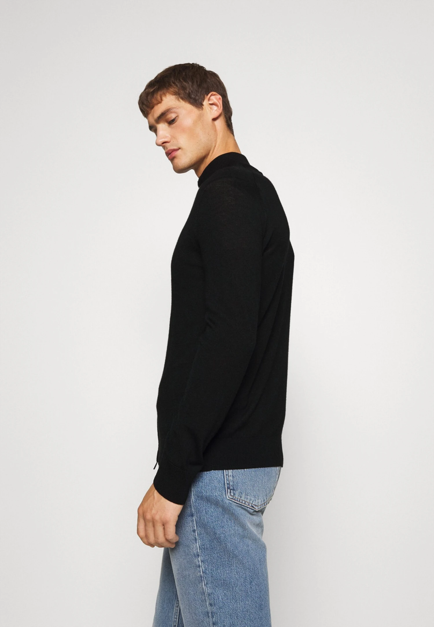 Emporio Armani Cardigan - Vest - Nero 6 Emporio Armani Cardigan - Vest - Nero - Afbeelding 4