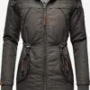 Marikoo Parkas Winterparka Kamii Dames Grijs -Serax Shop 27bedc3abf3d36ac39b4ea00d5f4b5e3