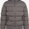 Indicode Jeans Winterjassen Regular Fit Winterjas Adrian Heren Antraciet