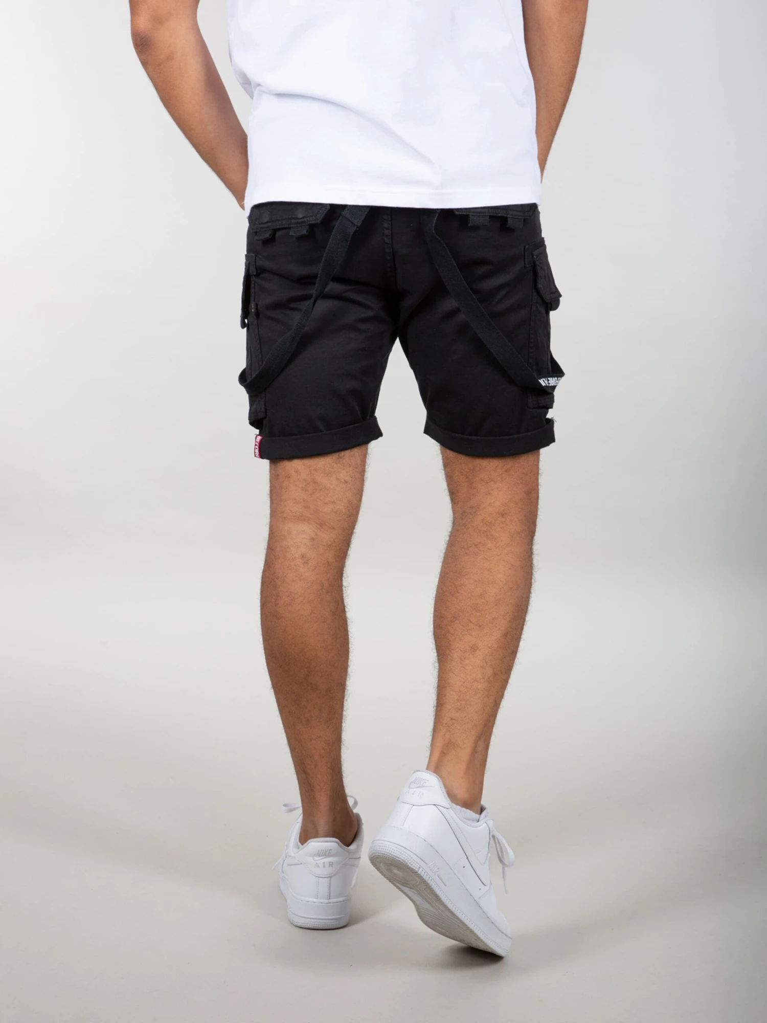 Alpha Industries Cargo Shorts Tapered Cargobroek Heren Zwart 7 Alpha Industries Cargo Shorts Tapered Cargobroek Heren Zwart - Afbeelding 5