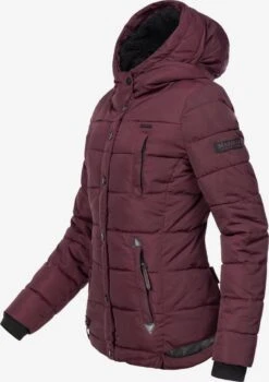 Marikoo Winterjassen Winterjas Lotusblüte Dames Bourgogne -Serax Shop 2fffd83cadb5edf32d1b1229cdbd77fb