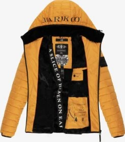 Marikoo Winterjassen Winterjas Jaylaa Dames Goudgeel -Serax Shop 32038db990fb207fd3a5cf8a206fb307