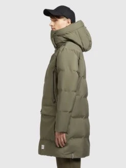 Khujo Wintermantels Winterjas Slow Heren Olijfgroen -Serax Shop 3864f768cadb3ee54089aac22a21bd0f