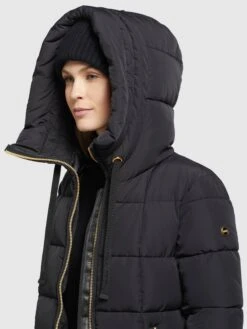 Khujo Wintermantels Wintermantel Aruba Dames Zwart -Serax Shop 390aaff6081496be367a304728ca1e15