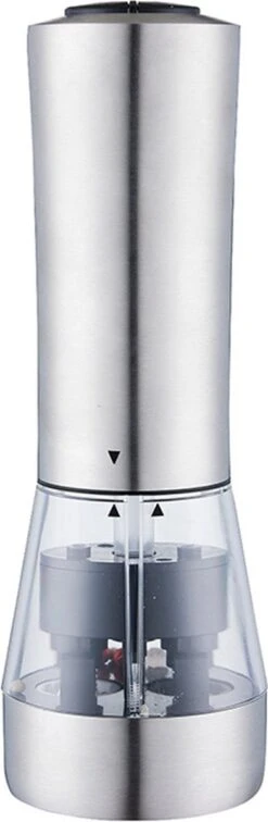 KROMS Peper En Zoutmolen Set - Peper En Zoutmolen Set Elektrisch -2 In 1 - Instelbare Maalgraad - Pepermolen - Zoutmolen - Peper En Zoutmolen Elektrisch -Serax Shop 392x1200