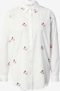 MOSS COPENHAGEN Overhemden Blouse Elvyne Dames Wit