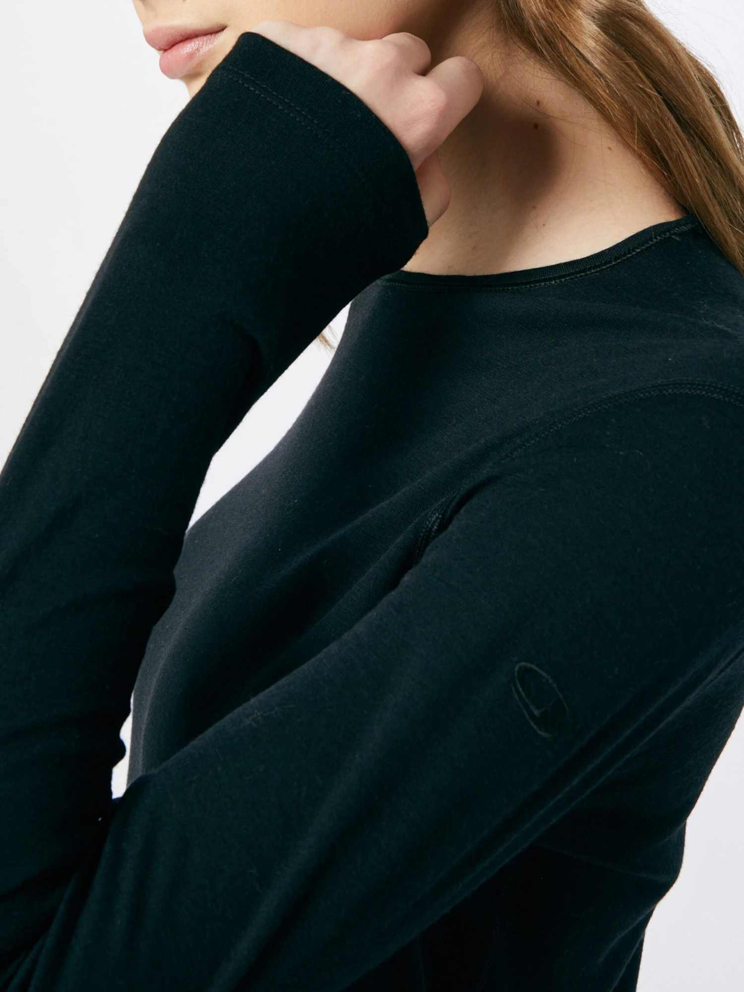 Icebreaker Shirts Functioneel Shirt Oasis Dames Zwart 7 Icebreaker Shirts Functioneel Shirt Oasis Dames Zwart - Afbeelding 5