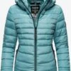 Marikoo Winterjassen Winterjas Amber Dames Blauw -Serax Shop 469c3db88f1da2704c9547e0565f878a