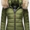 Marikoo Winterjassen Winterjas Lerikaa Dames Olijfgroen -Serax Shop 46cf2b4dbf1cb2bddf2fed0ab9a99338