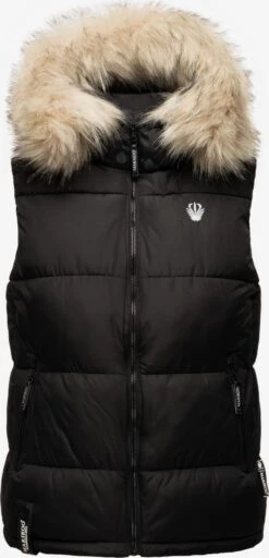 Marikoo Bodywarmers Bodywarmer Eisflöckchen Dames Zwart -Serax Shop 46f6ab0f567c6a9aa23ea5593ffb114e